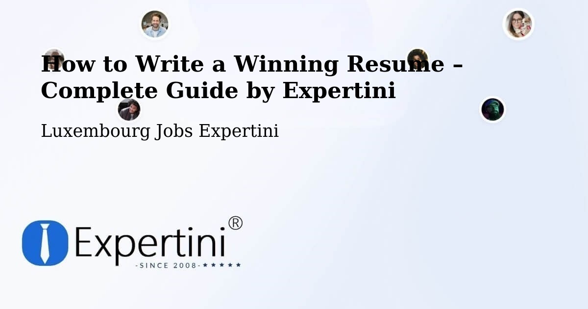 Resume Writing Guide for Job Seekers – Bettendorf - Bettendorf, Luxembourg Jobs Expertini